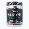 Whey Real Pharm Fusion 600g čokoláda-mäta 709356