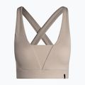 Carpatree Mellow Rib béžová fitness podprsenka CPW-SB-179-BE