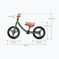 Kinderkraft 2Way Next svetlozelený bežecký bicykel 7