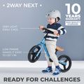 Kinderkraft 2Way Next svetlozelený bežecký bicykel 12