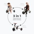 Kinderkraft bežecká trojkolka 4TRIKE sivá 9