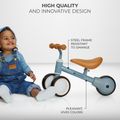 Trojkolesové odrážadlo  Kinderkraft Cutie light blue 12