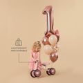 Odrážadlo Kinderkraft Cutie Flash pink 8