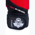 Fitness rukavice DBX BUSHIDO s dlhým suchým zipsom a systémom úchopu black/red 8