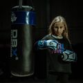 Detské boxerské rukavice DBX BUSHIDO ARB-47v1 modré 10