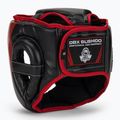 Boxerská prilba DBX BUSHIDO ARH-2190R čierna/červená 3
