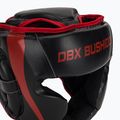 Boxerská prilba DBX BUSHIDO ARH-2190R čierna/červená 4