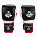 Boxerské rukavice Bushido zo syntetickej kože s technológiou Gel čierne B-2v11a