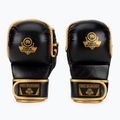 Bushido kožené tréningové rukavice MMA čierne Arm-2011D-L