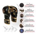 Bushido black Arm-2011D-M sparing rukavice pre tréning MMA 12