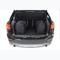 KJUST BMW X1 2015+ 4 sada tašiek do batožinového priestoru čierna 15