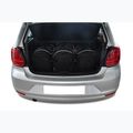Súprava tašiek do batožinového priestoru KJUST Volkswagen Polo 2009-2017 3 ks black 9