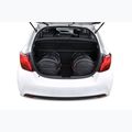 Súprava tašiek do batožinového priestoru KJUST Toyota Yaris 2011-2020 3 ks black 15