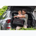 KJUST Audi A3 Cabrio 2014-2016 sada batožinového priestoru 4 ks čierna 19