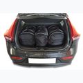 Súprava tašiek do batožinového priestoru KJUST Volvo V40 Hatchback 2012-2019 3 ks black 11