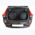 Súprava tašiek do batožinového priestoru KJUST Volvo V40 Hatchback 2012-2019 3 ks black 12