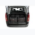 Súprava tašiek do batožinového priestoru KJUST Toyota Proace City Verso 2019+ 5 ks black 17