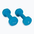 Spokey Shape IV činky 2x1kg modré 920894 2