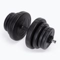 Spokey Burden 20 kg činky čierne 921037