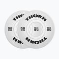 Závažie  THORN FIT Fractional 2 x 1 kg white/black
