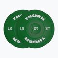 Závažie  THORN FIT Fractional 2 x 2 kg green/white