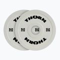 Závažie  THORN FIT Fractional  2 x 10 kg white/black