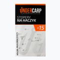 Zarážky na kaprové háčiky UNDERCARP transparentné UC189