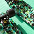 Fish Skateboards Print Camo green FS-FB-CAM-BLA-BLA skateboard 11