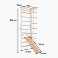 Gymnastické rebriny RINAGYM Pro 2 white 7