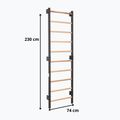Gymnastické rebriny RINAGYM Steel 1 graphit 9