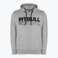 Pánska mikina Pitbull West Coast Hooded French Terry TNT grey/melange