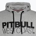Pánska mikina Pitbull West Coast Hooded French Terry TNT grey/melange 3