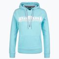 Dámska mikina Pitbull West Coast Hooded F.Terry „Boxing” turquise