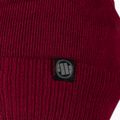 Pánska zimná čiapka Pitbull West Coast Beanie Small Logo burgundy 3