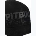 Pitbull Snapback Seascape čierna/červená čiapka s potlačou 4