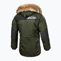 Pánska zimná bunda Pitbull West Coast Fur Parka Alder olive 2