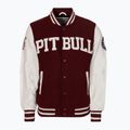 Pánska bunda Pitbull West Coast Varsity Melton Wilson white