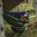 Turistická hojdacia sieť Lesovik Draka zelená 11