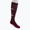 Jazdecké ponožky COMODO červené SJP/02 3