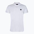 Pánske polo tričko Pitbull West Coast Polo Slim Logo white
