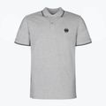 Pánske polo tričko Pitbull West Coast Polo Slim Stripes grey/melange