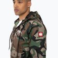 Pánska bunda Pitbull West Coast Athletic s kapucňou z nylonu woodland camo 3