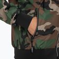 Pánska bunda Pitbull West Coast Athletic s kapucňou z nylonu woodland camo 4