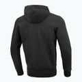 Pánska mikina Pitbull West Coast Hooded Oldschool Razor charcoal melange 2