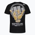 Pánske tričko Pitbull West Coast Keep Rolling Middle Weight black 2