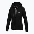 Dámska mikina Pitbull West Coast Hooded Zip French Terry black