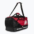 Tréningová taška Pitbull West Coast Big Duffle Bag Logo Pitbull Sports black/red 2