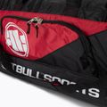 Tréningová taška Pitbull West Coast Big Duffle Bag Logo Pitbull Sports black/red 3