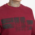 Pánska mikina Pitbull West Coast Crewneck Classic Logo burgundy 4