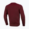 Pánska mikina Pitbull West Coast Crewneck Classic Logo burgundy 7